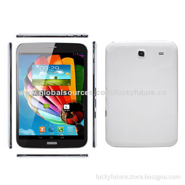 7.85" MT8312 Android 4.2 Dual-core Tablet PC with 512MB RAM, 8GB ROM, Wi-Fi/BT/3G/2G/GPS/FM,4000mAh